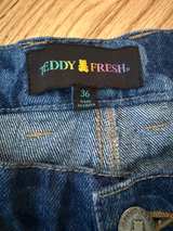 Teddy Fresh All Over Bear Denim Pants size 36 - Image 3