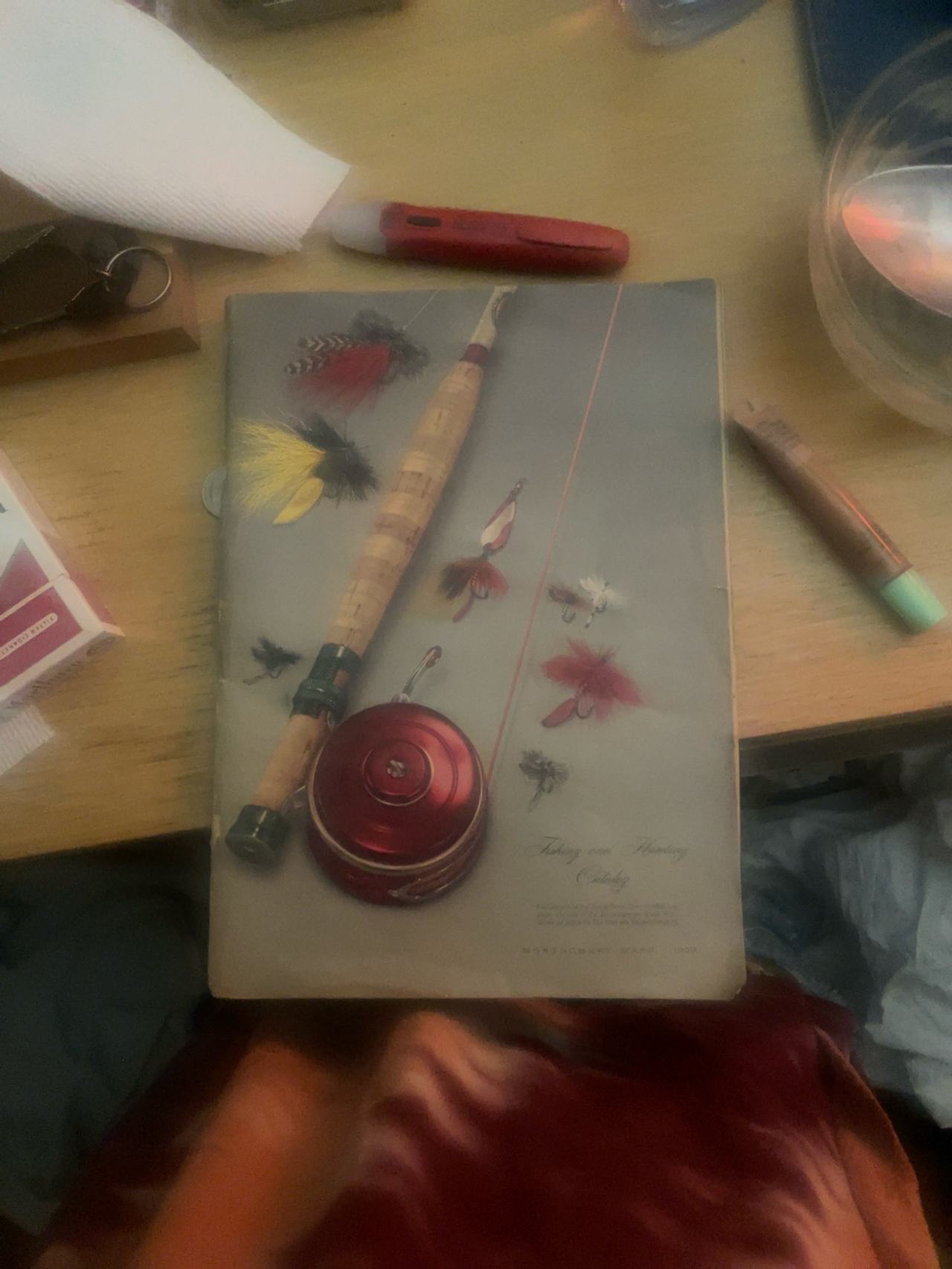 Vintage Grayling Fishing Print Retro Wall Art