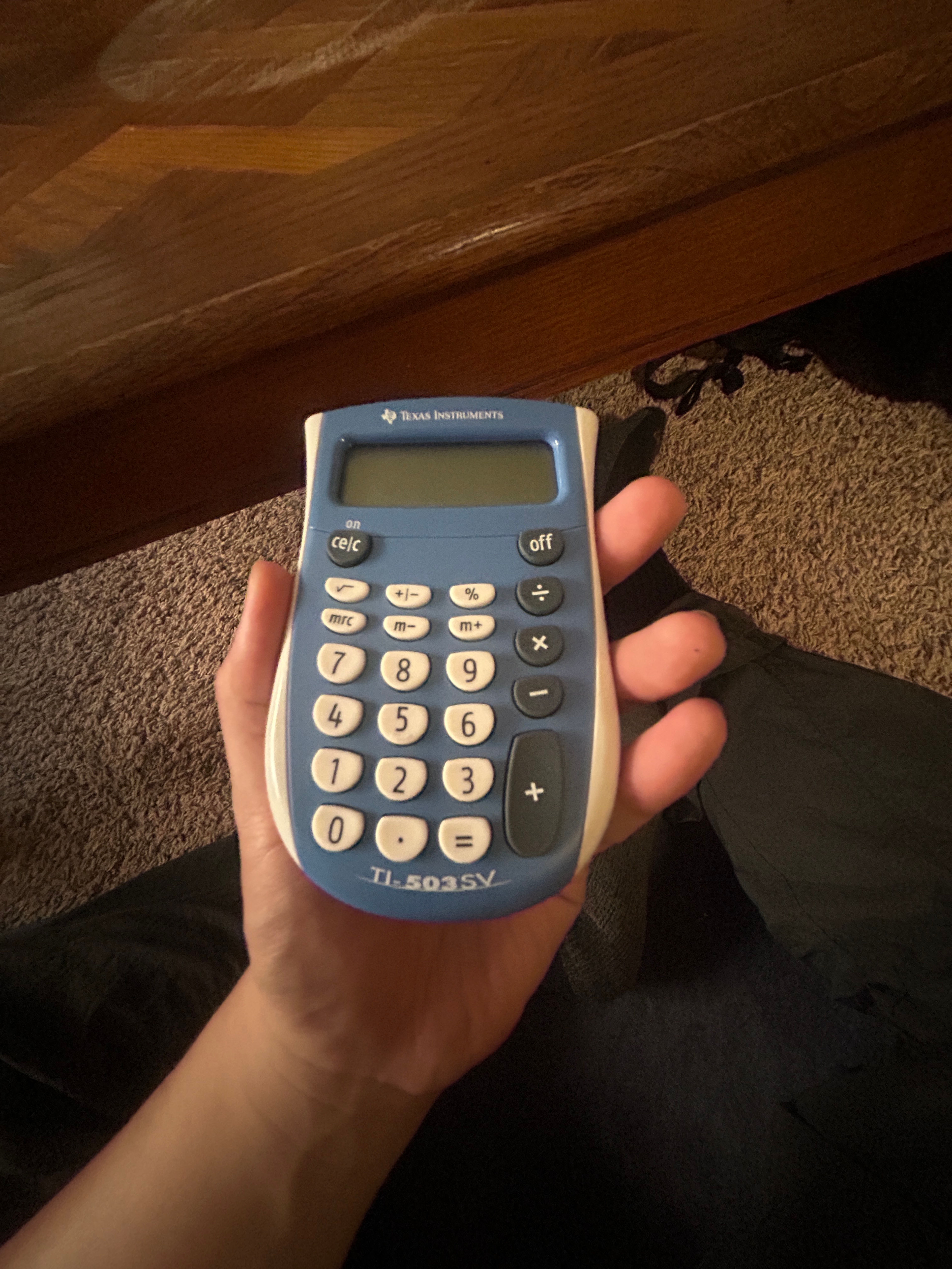 Texas Instruments TI-503SV Calculator