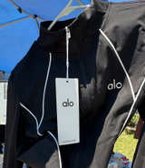 Alo Yoga Women's Zip Up Jacket with Piping - Image 1