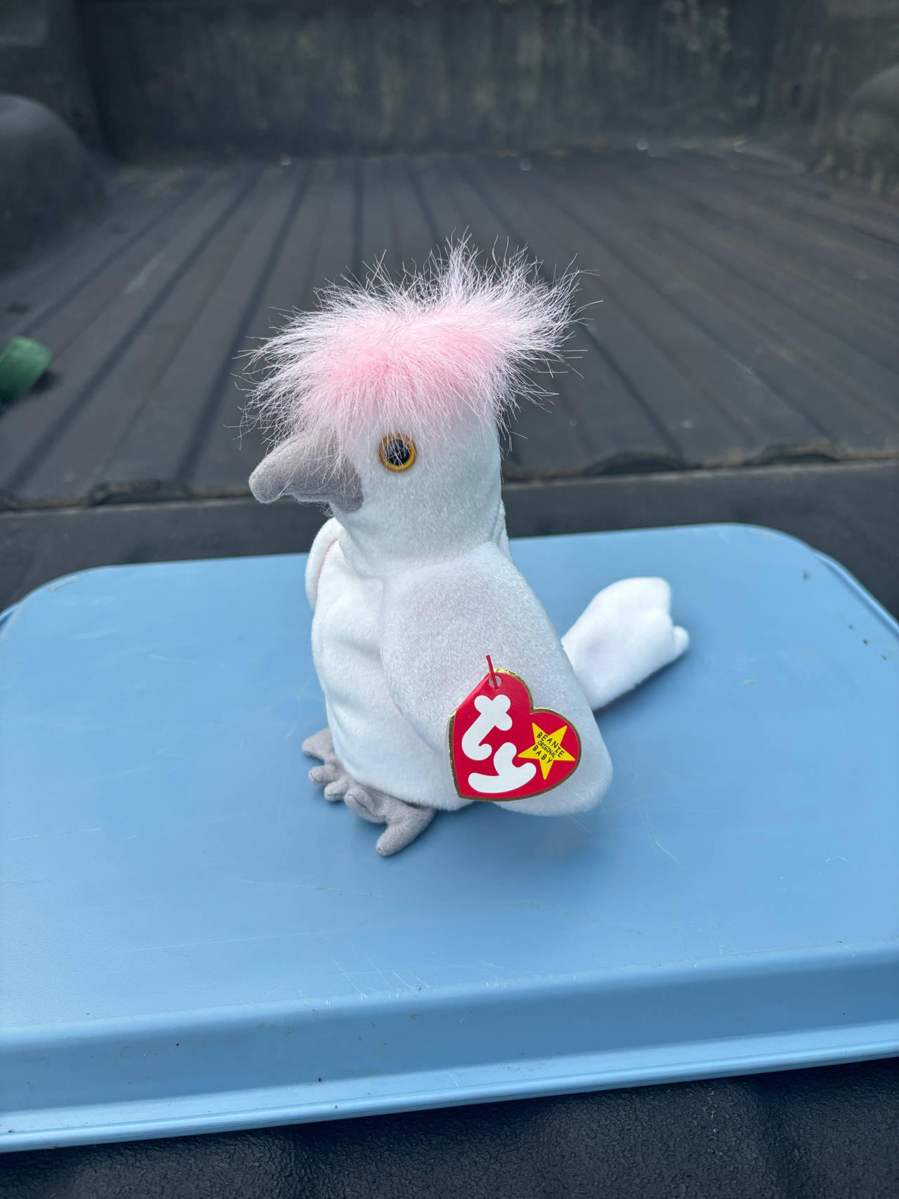 Ty Beanie Baby Cockatoo
