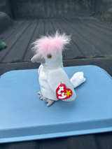 Ty Beanie Baby Cockatoo - Image 1