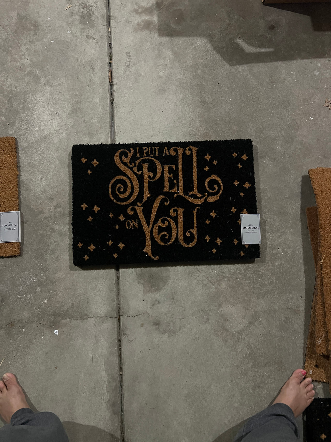 I Put A Spell On You Doormat