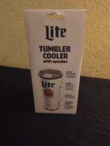 Miller Lite Tumbler Cooler with Speaker - Image 1