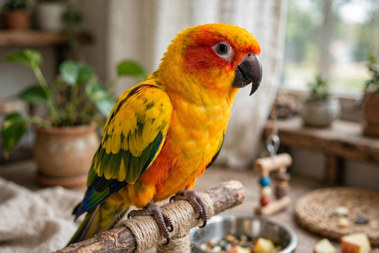 Sun Conure Parrot