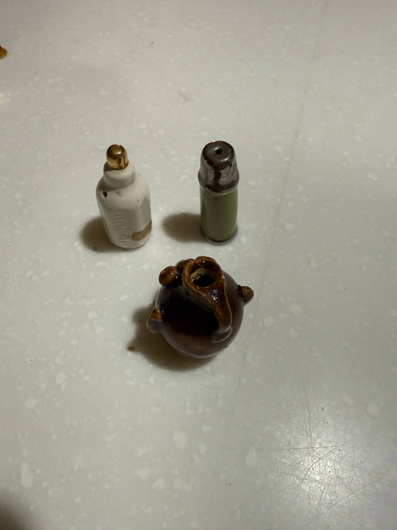 Vintage Ceramic Miniature Bottles and Jug shakers