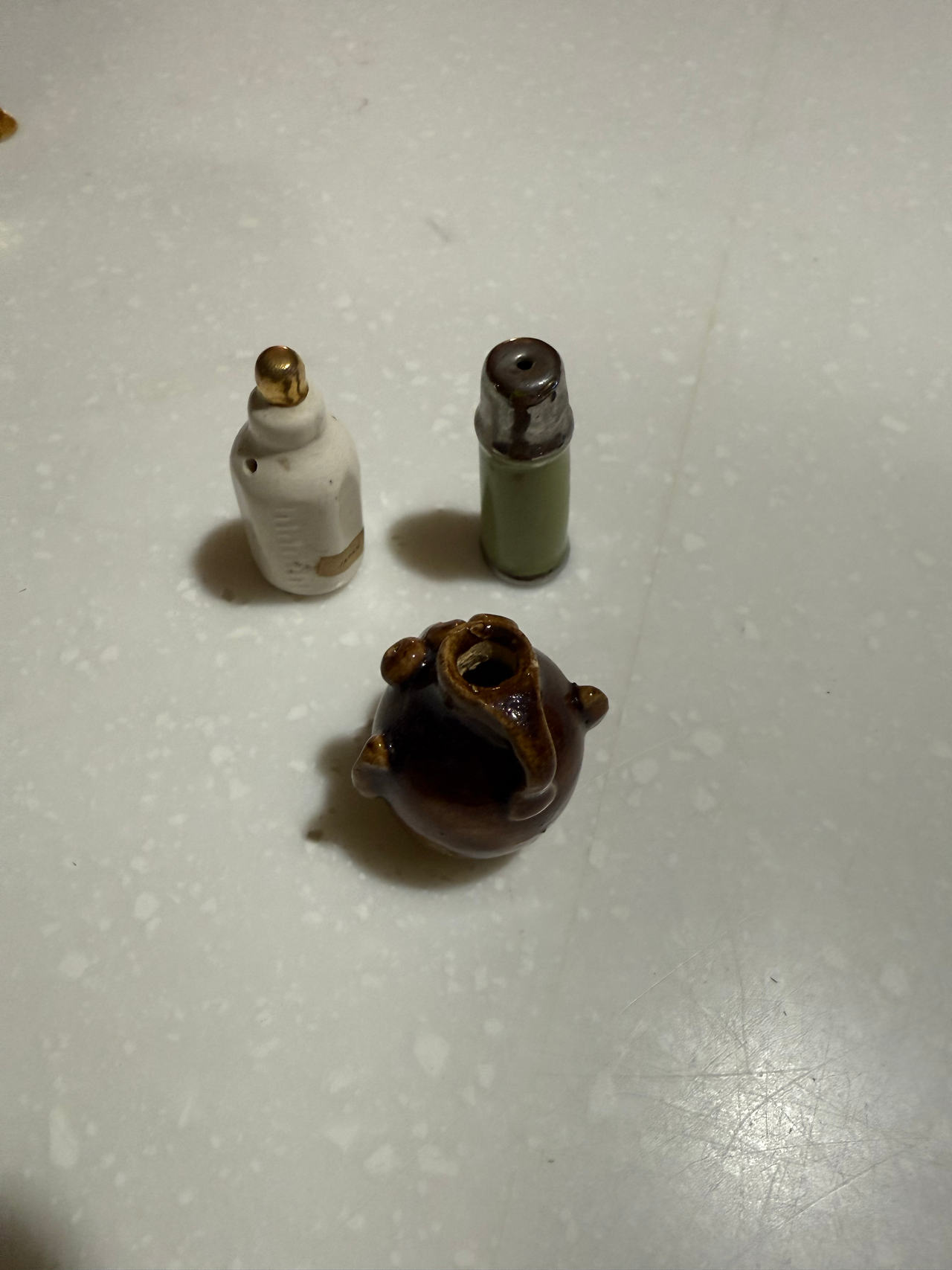 Vintage Ceramic Miniature Bottles and Jug shakers