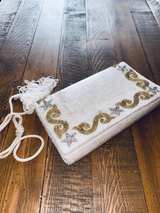 Vintage Beaded Evening Bag Saks Fifth Avenue  - Image 1