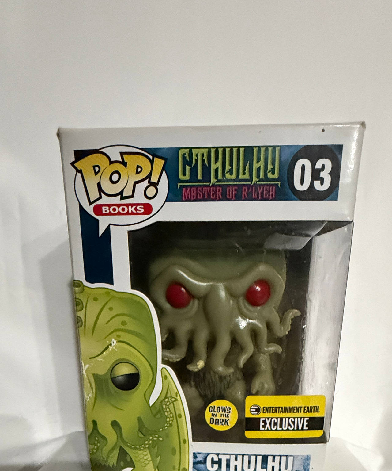 Funko Pop! Books Cthulhu #03 Glow in the Dark Entertainment Earth Exclusive