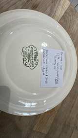 Vintage Royal China Currier & Ives - 12” Round Chop Plate Platter “Getting Ice” - Image 4