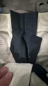The Men's Store Navy Blue Pinstripe Suit 40R / 32W - Image 7