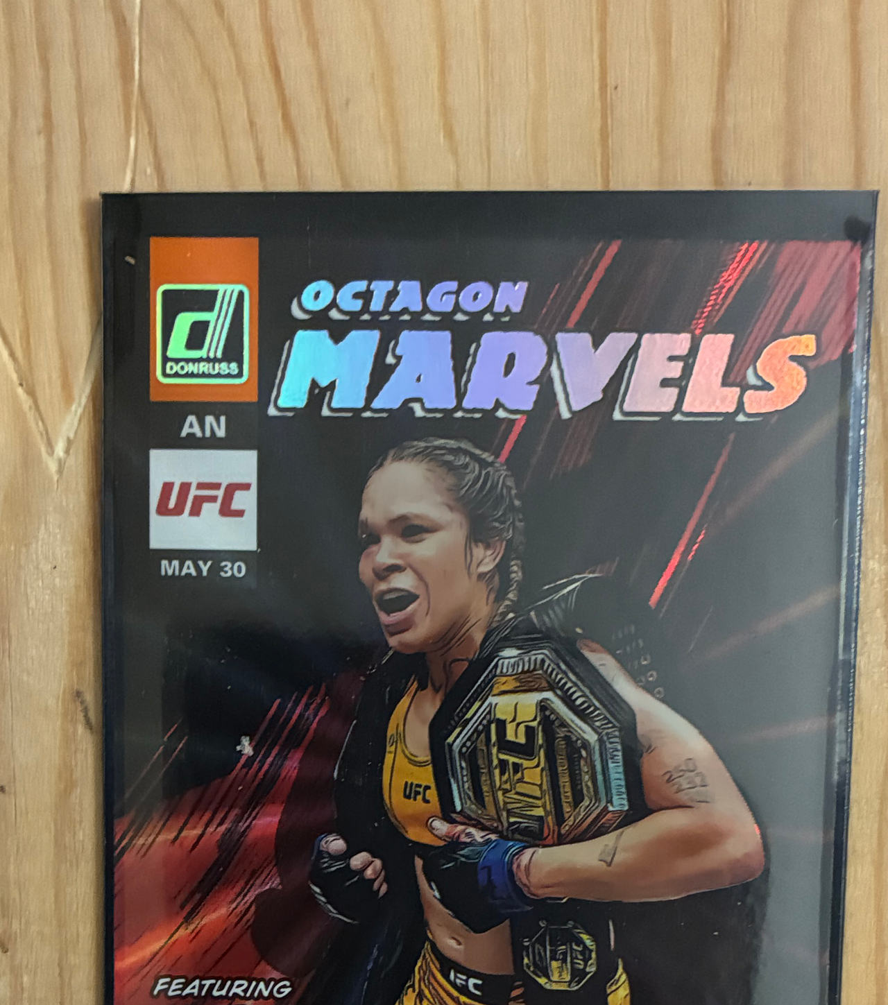2022 Panini Donruss UFC Octagon Marvels Amanda Nunes #14