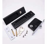 6.3” Privacy Pocket Door Lock Hardware,Invisible Door Handle WITHOUT Keys - Image 3