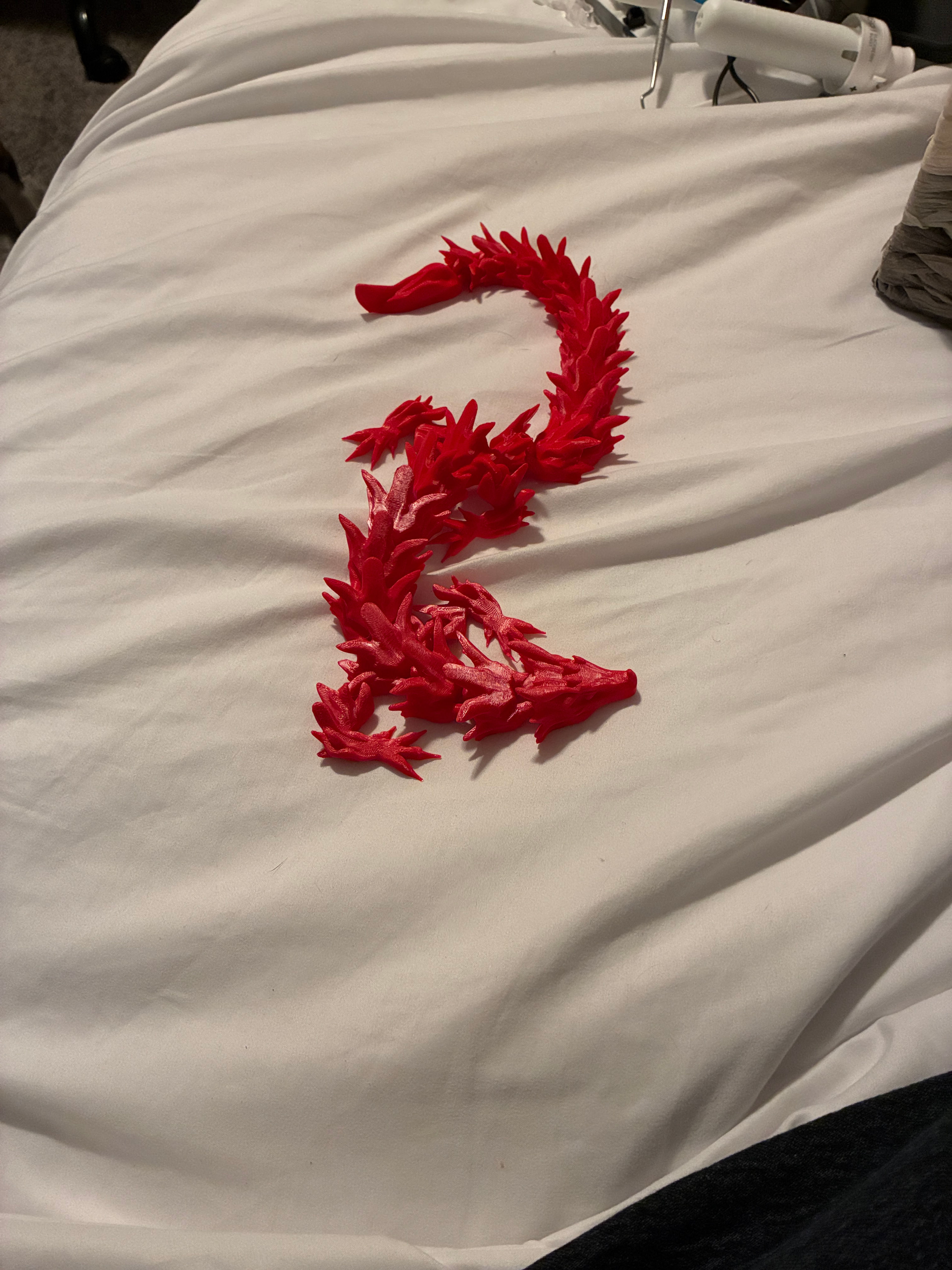 Articulated 3D Printed Dragon
