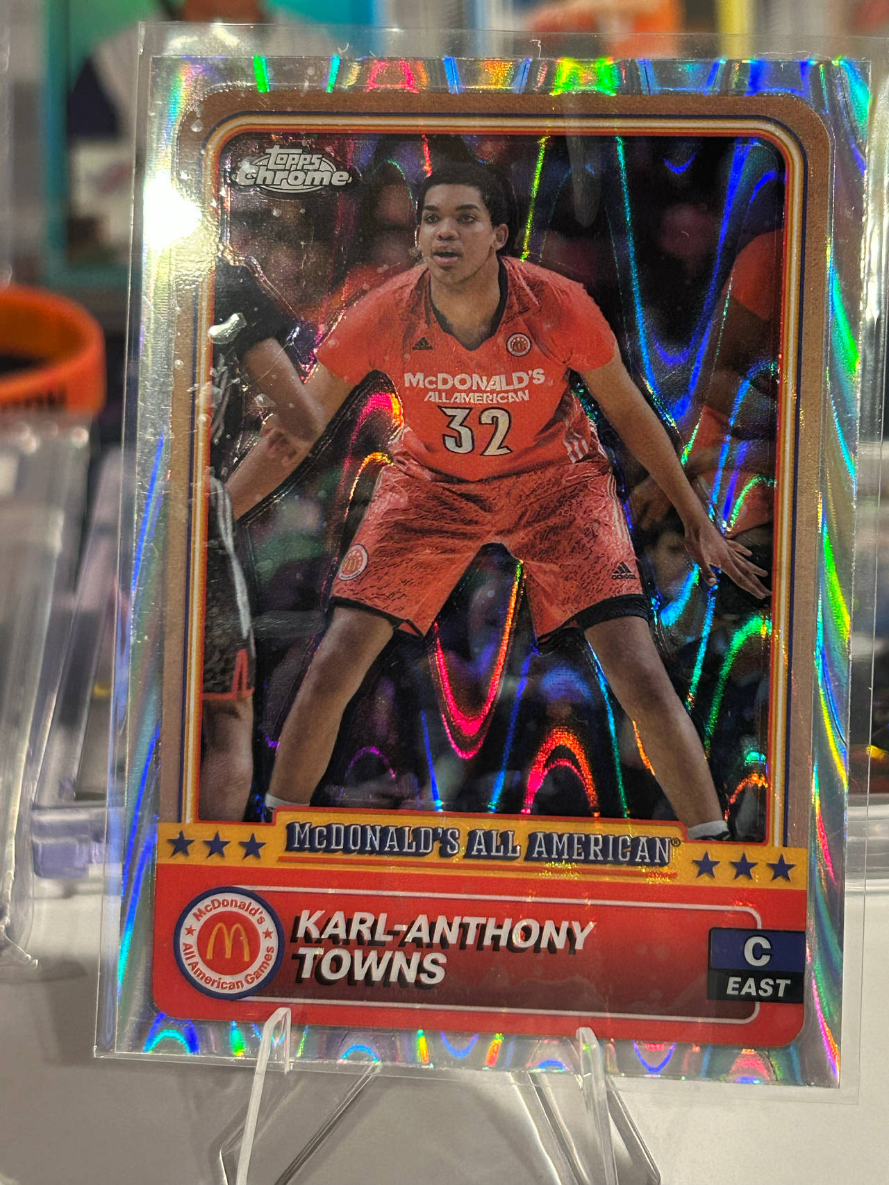 Topps Chrome McDonald's All American Basketball Card