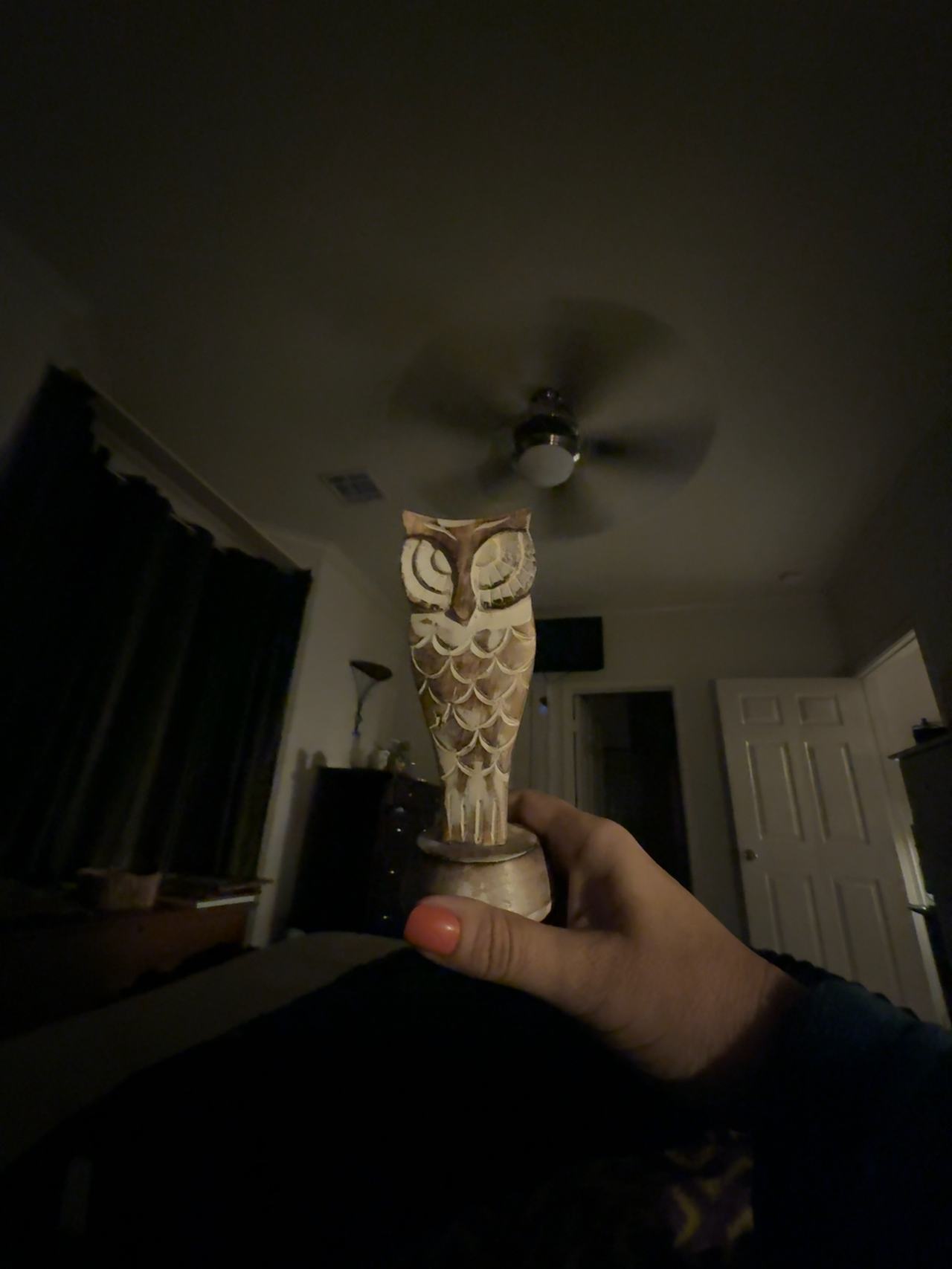 Eximious India Owl Wooden Glasses Holder