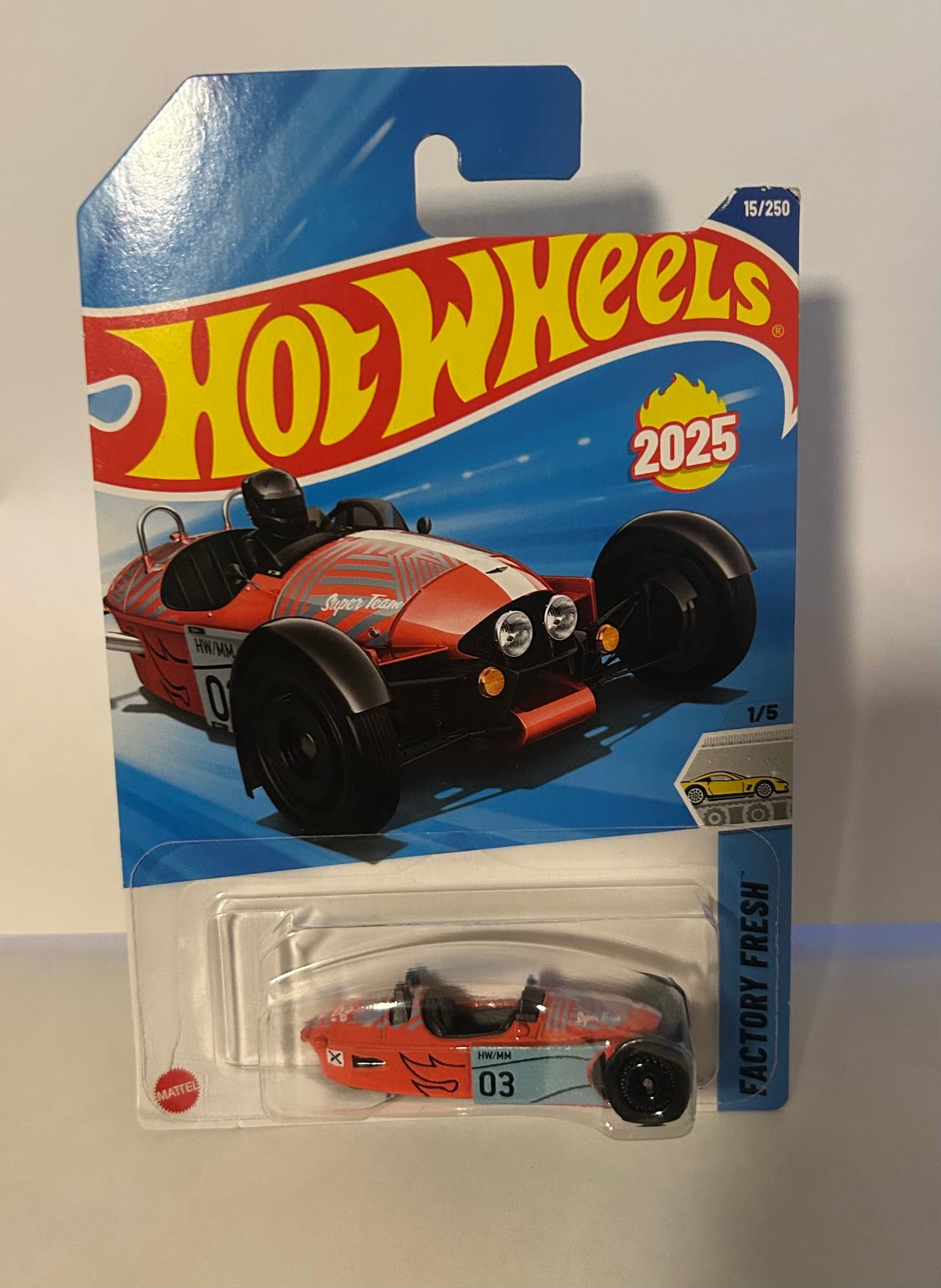 Hot Wheels Morgan 3-Wheeler