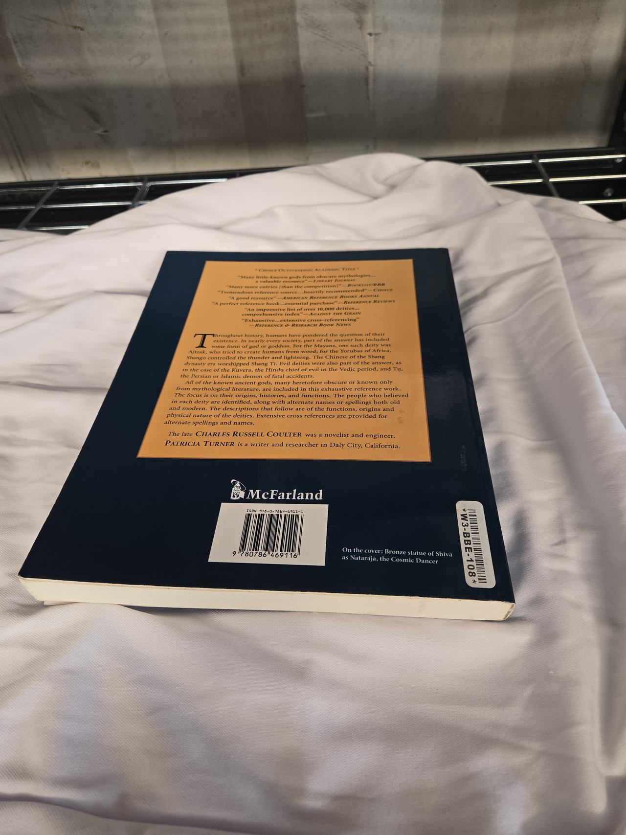 Encyclopedia of Ancient Deities by Charles Russell Coulter and Patricia Turner