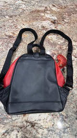 Betsey Johnson Mini Backpack Red/White/Black - Image 3