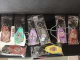 18 premade Assorted Vintage Style Motel Keychains - Image 3