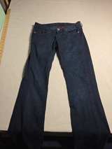 Guess Women's Dark Wash Jeans Low rise Straight size 26x32 - Image 3