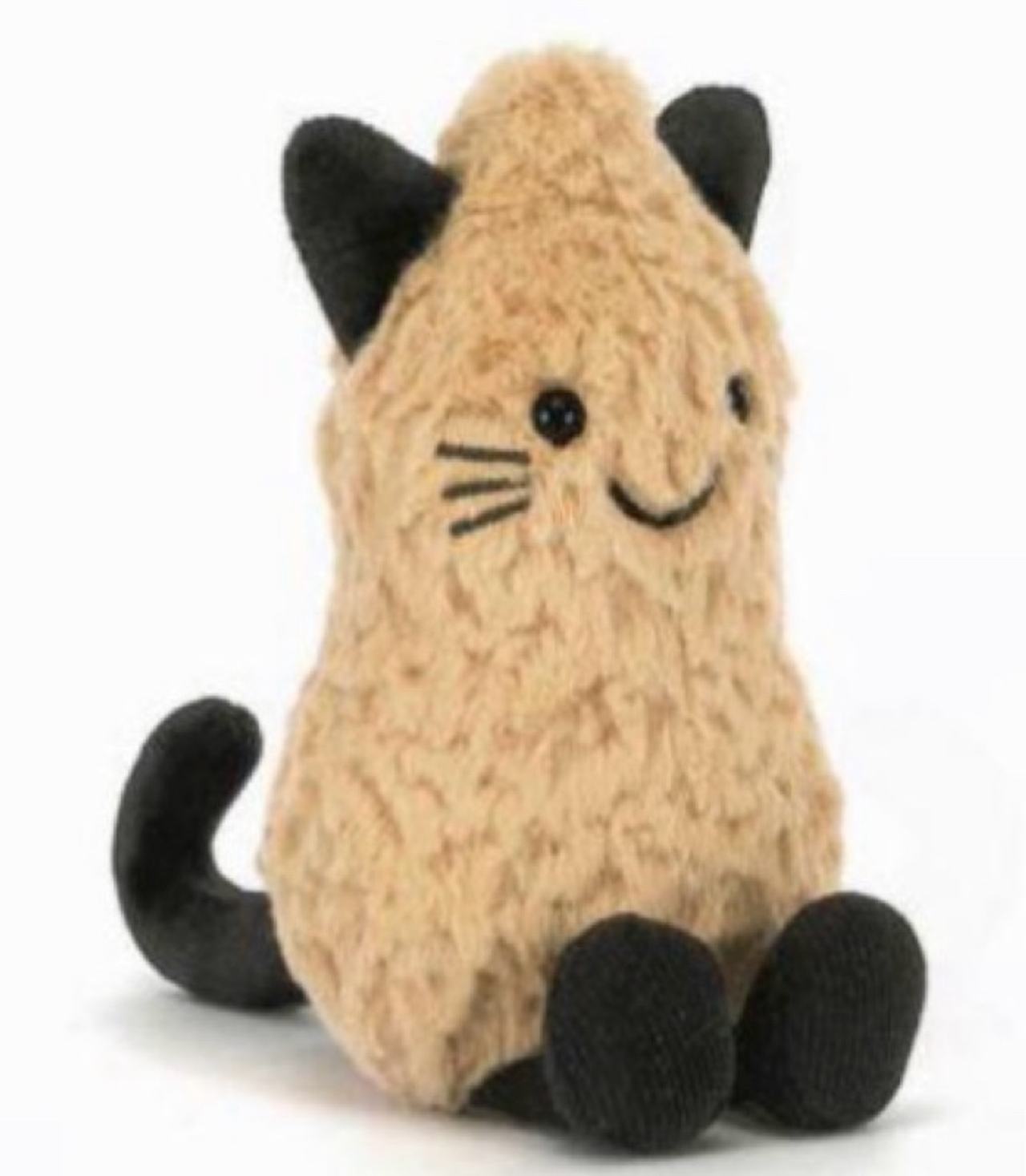 Jellycat Amuseables Peanut Cat Outfit Plush Toy