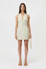 CAMILLA AND MARC - PETRA MINI DRESS - SIZE 8 - RPP $550 - PISTACHIO COLOUR

 - Image 7