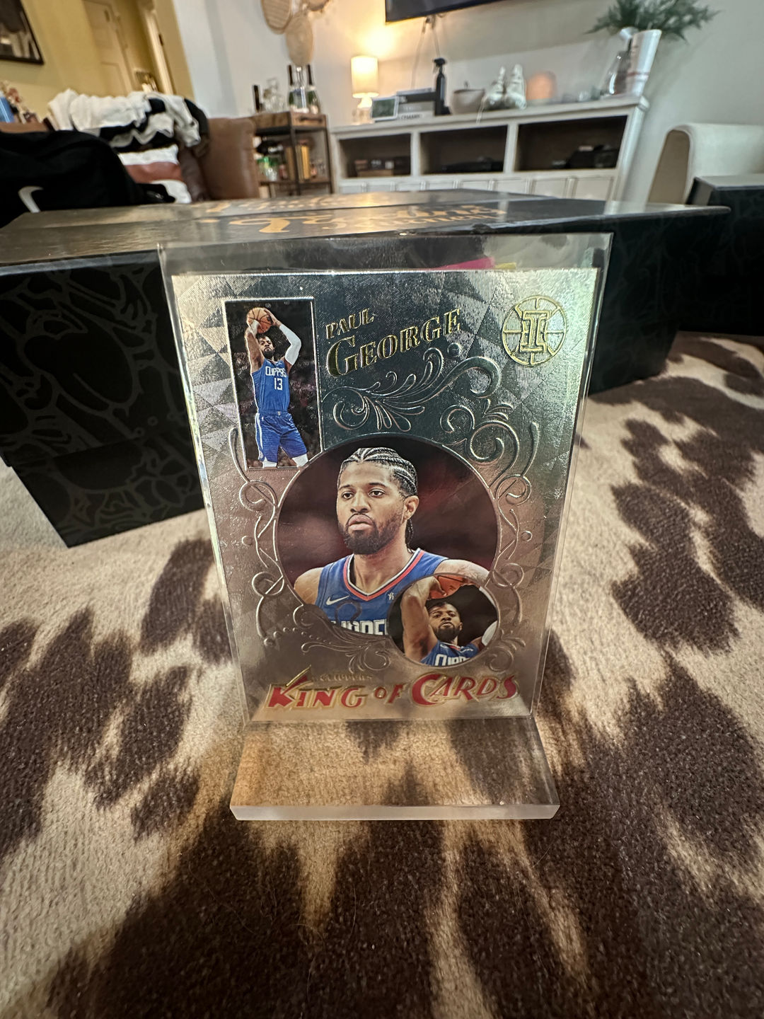 Paul George King of Cards Basketball Trading Card