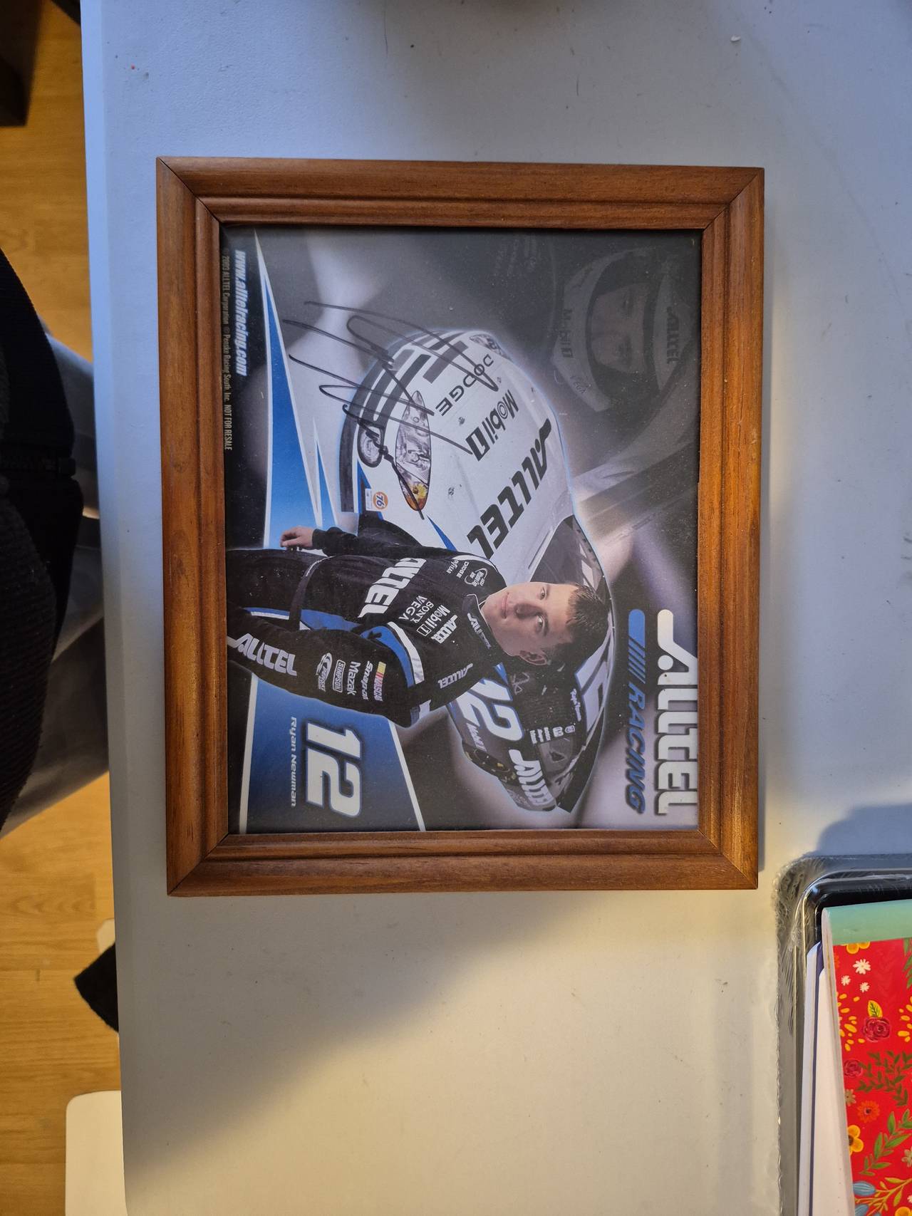 Ryan Newman #12 Alltel Racing Autographed Photo