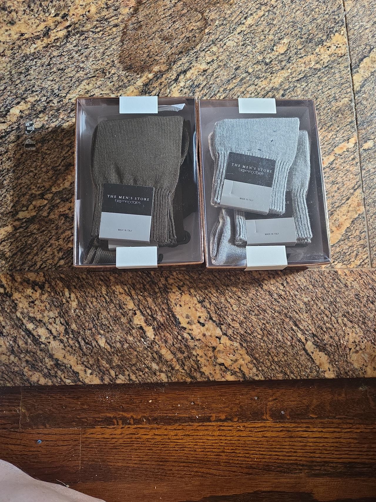 4 pairs The Men's Store at Bloomingdale's Italian Socks