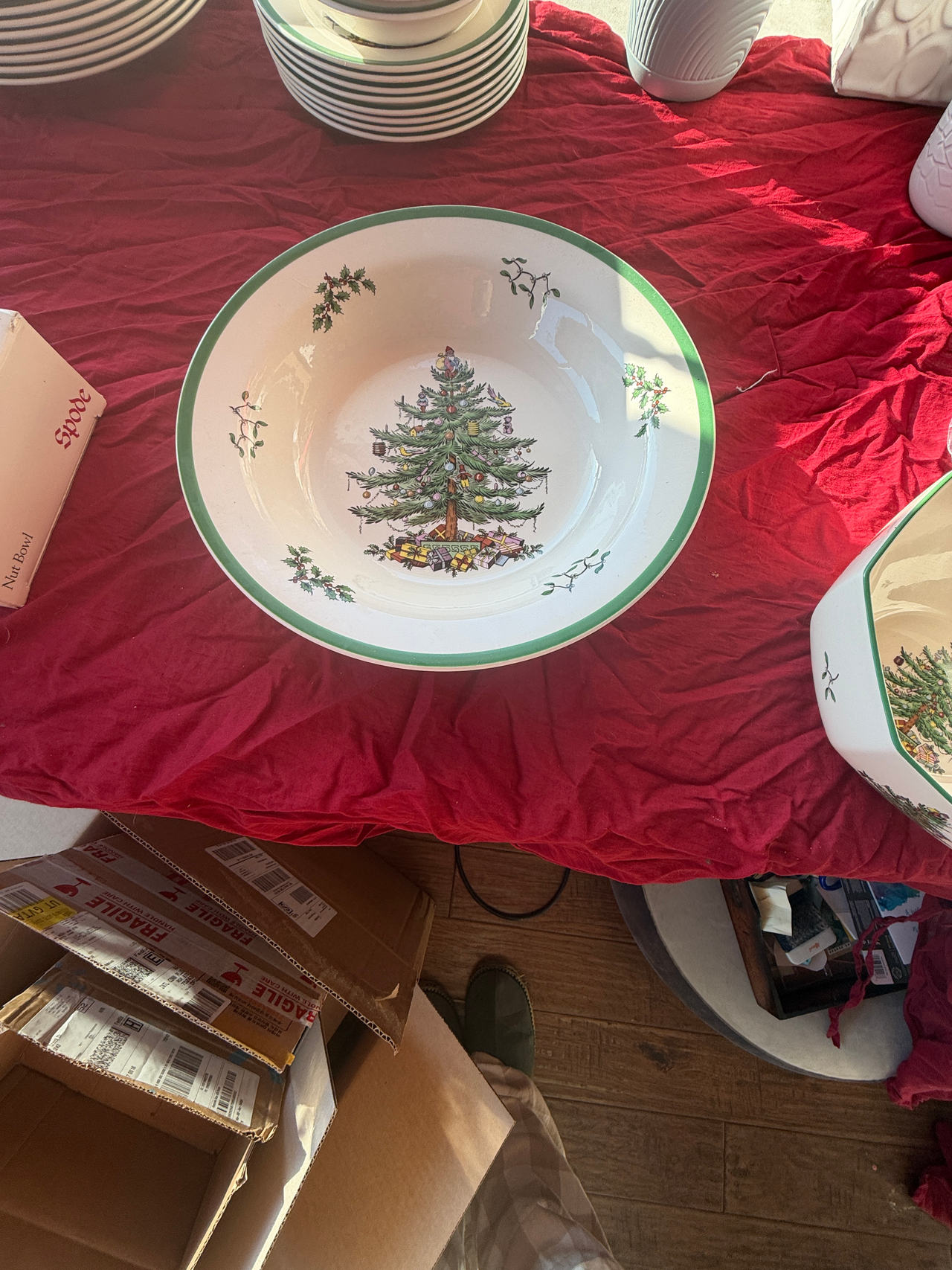 Spode Christmas Tree Serving Bowl