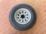 Trailer King RST ST225/75R15 Tire and Wheel Assembly - Image 1