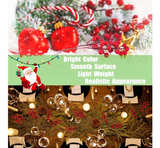 30 Pack Artificial Red Berries, 8.1 Inch Fake Red Berries,Red Berry Stem Picks - Image 4