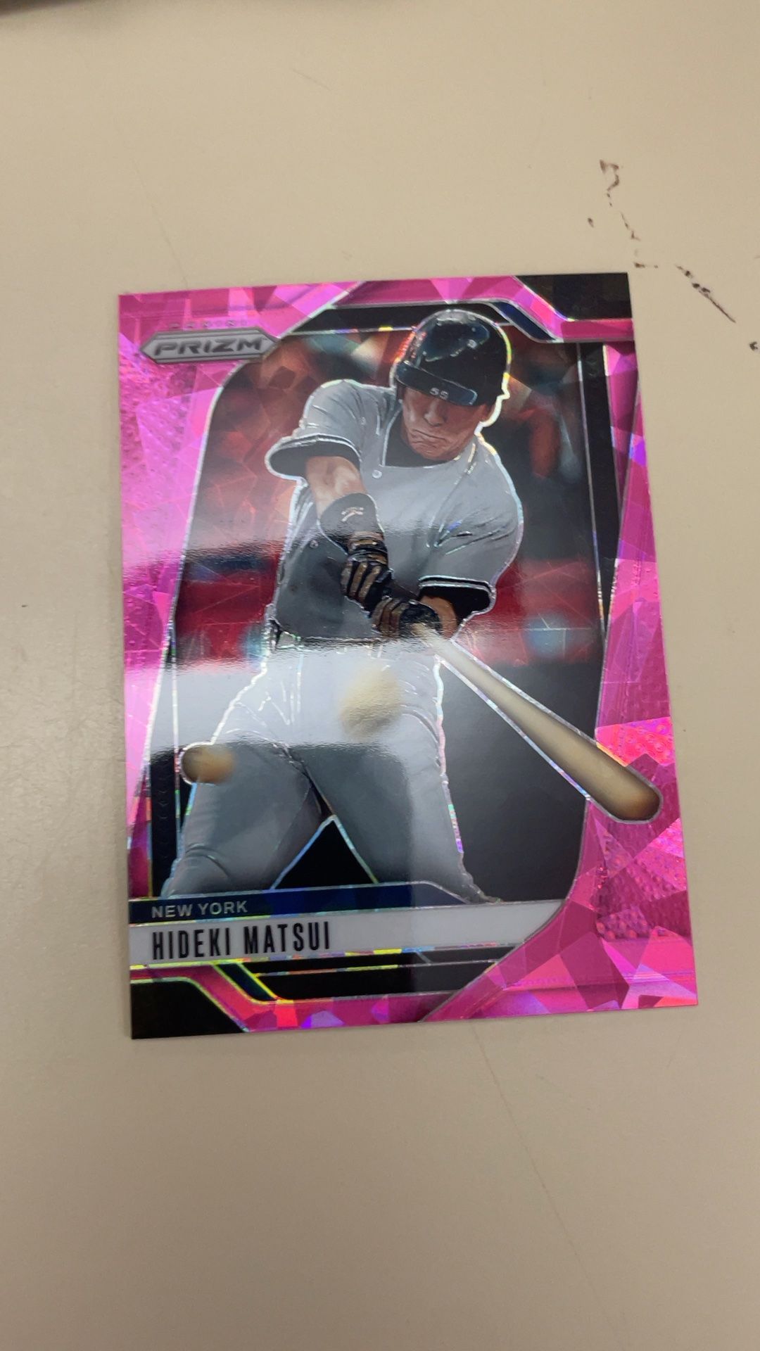 Panini Prizm 2025 Hideki Matsui Snakeskin SSP Baseball Card