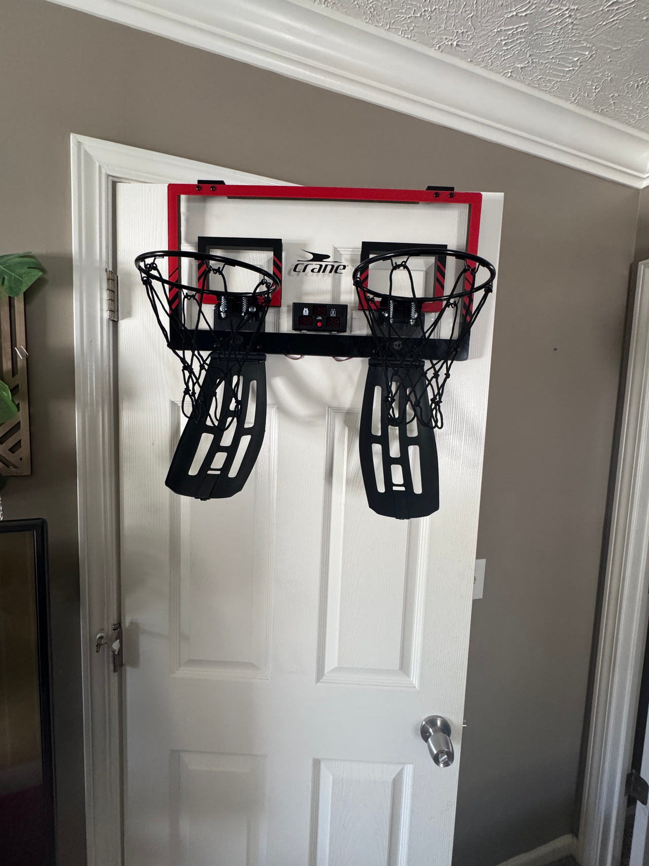 Crane Over-the-Door Double Basketball Hoop