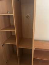 Wooden Storage Cabinet and Bookshelf Set - Image 2