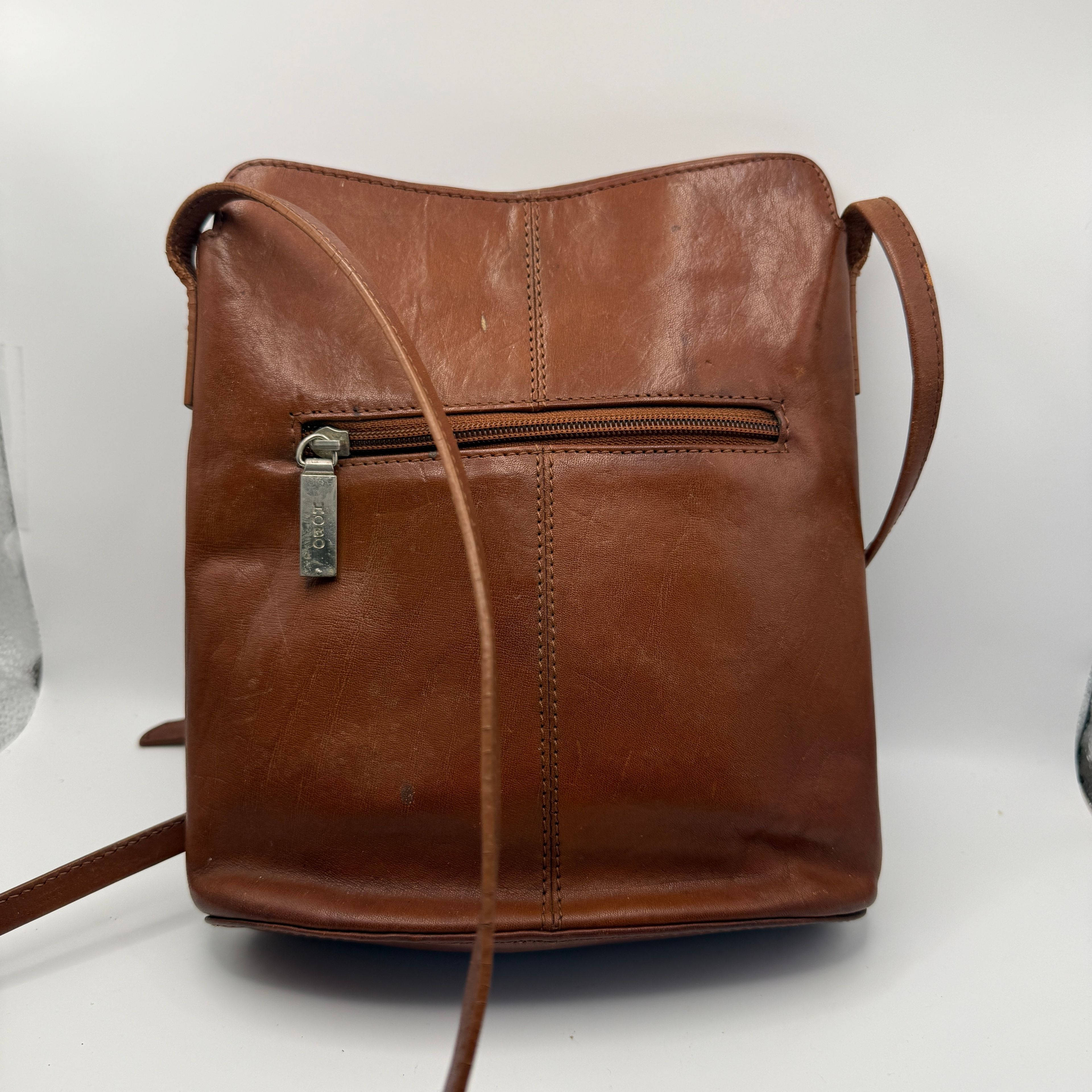 The Sak Leather Bucket Crossbody Bag - Image 5