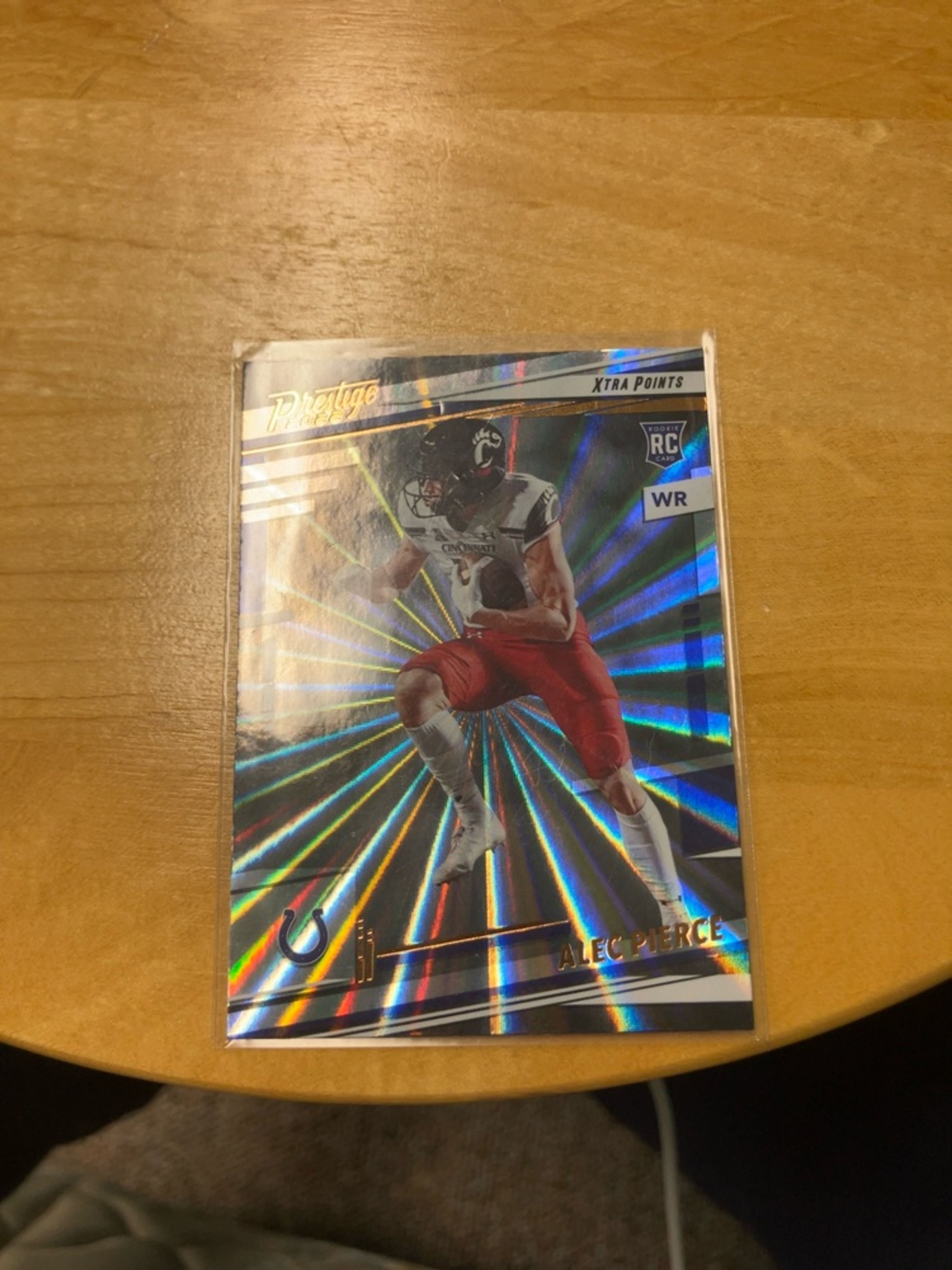 Panini Prestige Alec Pierce Rookie Card