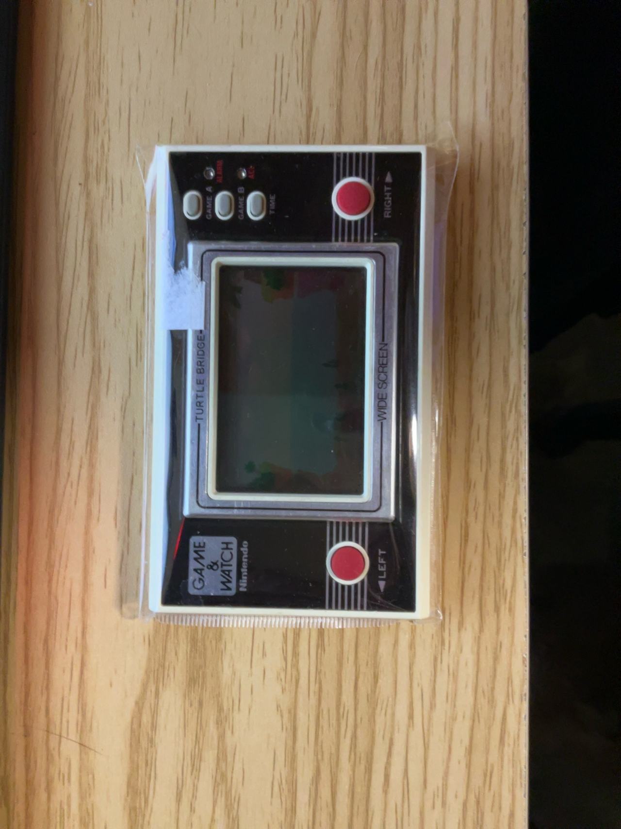 Nintendo Game & Watch Turtle Bridge TL-28 Widescreen
