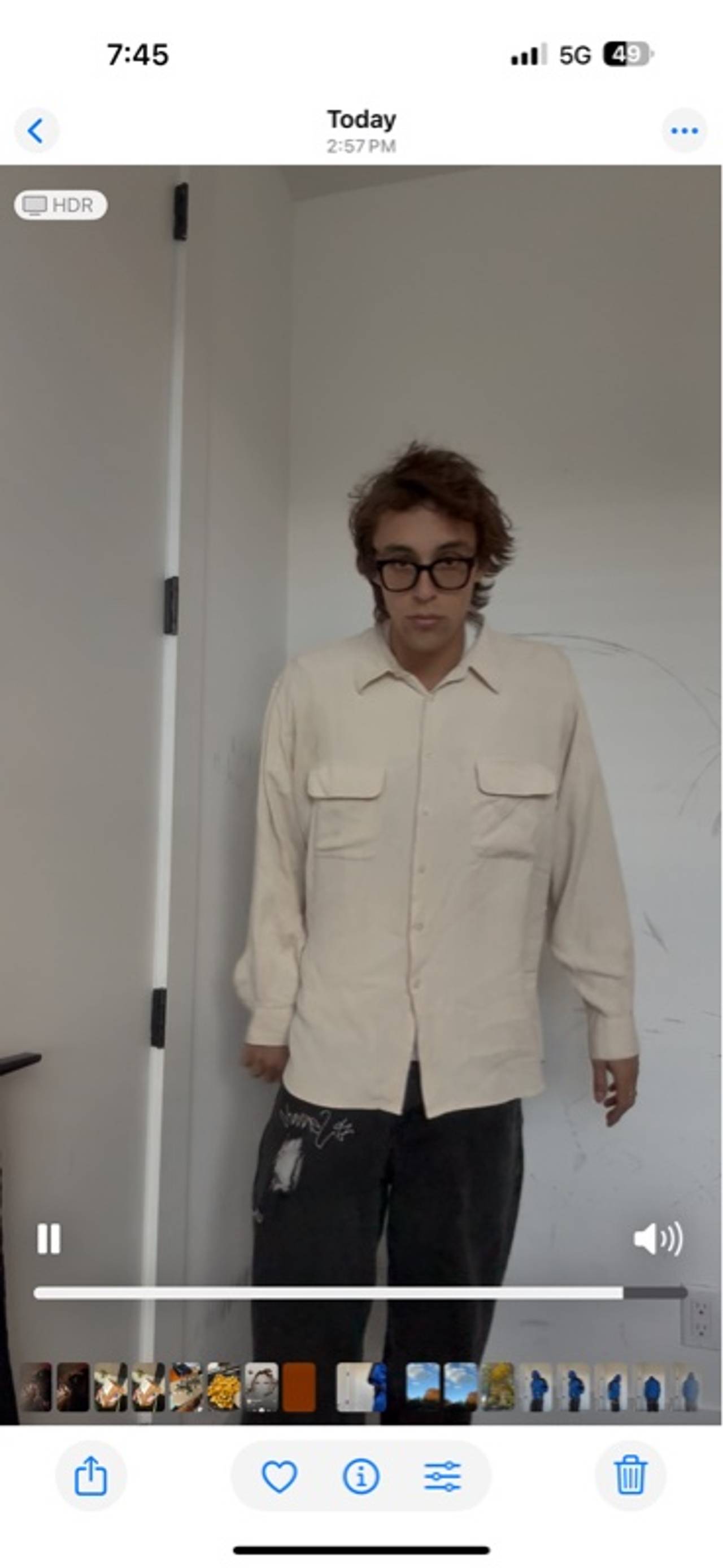 true vintage button up shirt 1950s