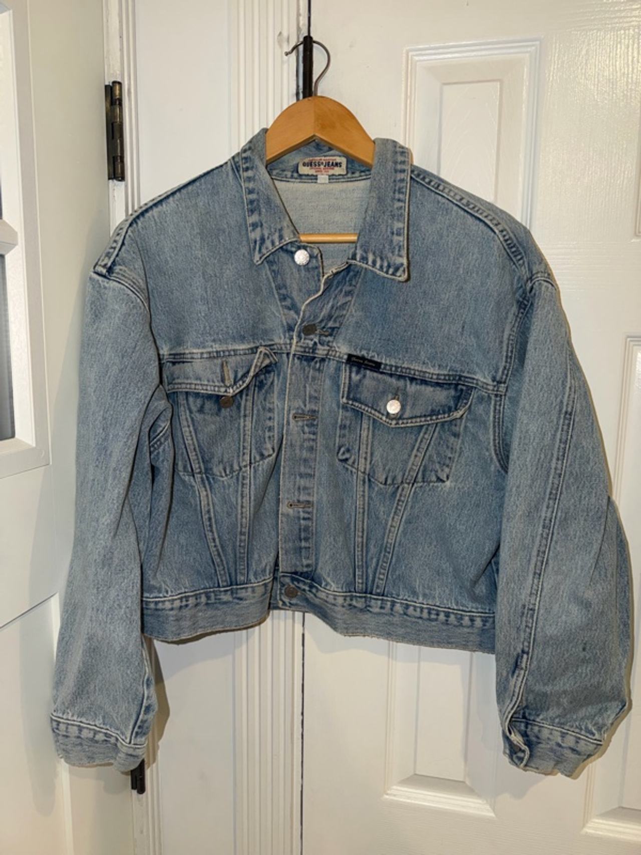 Guess Vintage Denim Jacket X-Large American Traditions 90s 2000s Y2K