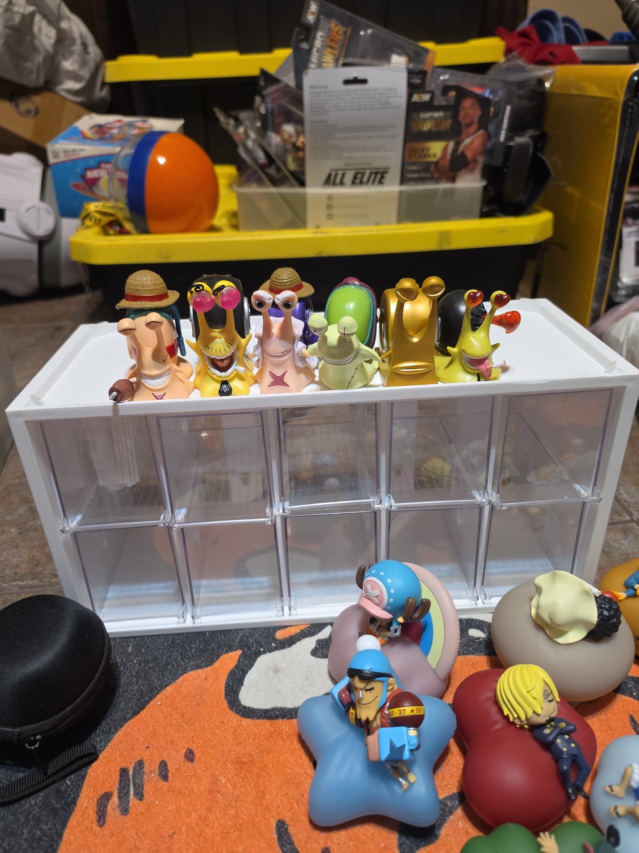 One Piece Den Den Mushi Transponder Snail Figures Set