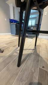 Industrial Crank Adjustable Bistro Table & 2 Chairs - Image 6