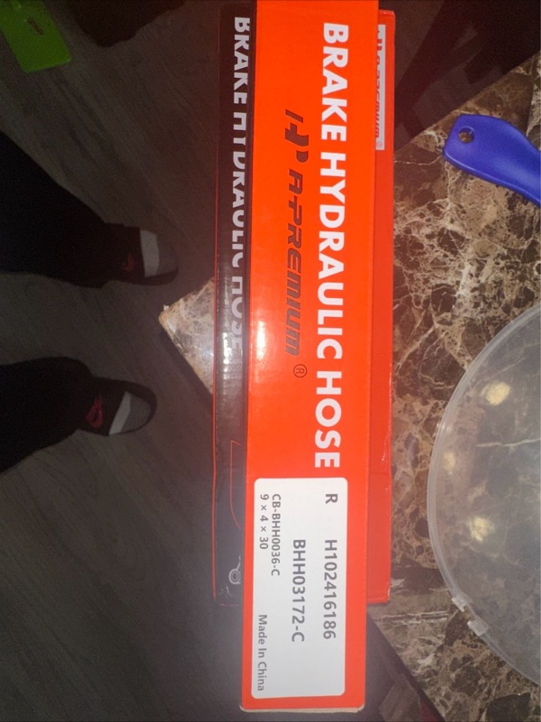 A-Premium Brake Hydraulic Hose 2-Pack