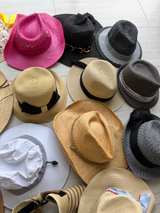 Bulk Lot of 24 Women's Straw and Sun Hats - Image 2