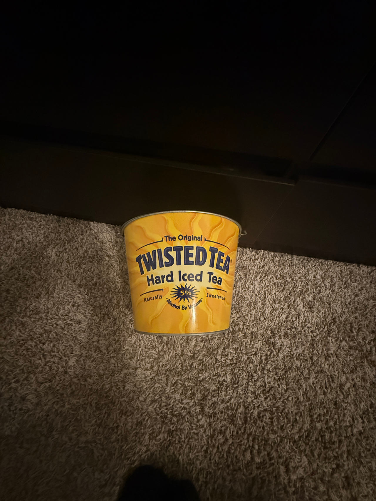 Twisted Tea Hard Iced Tea Metal Bucket