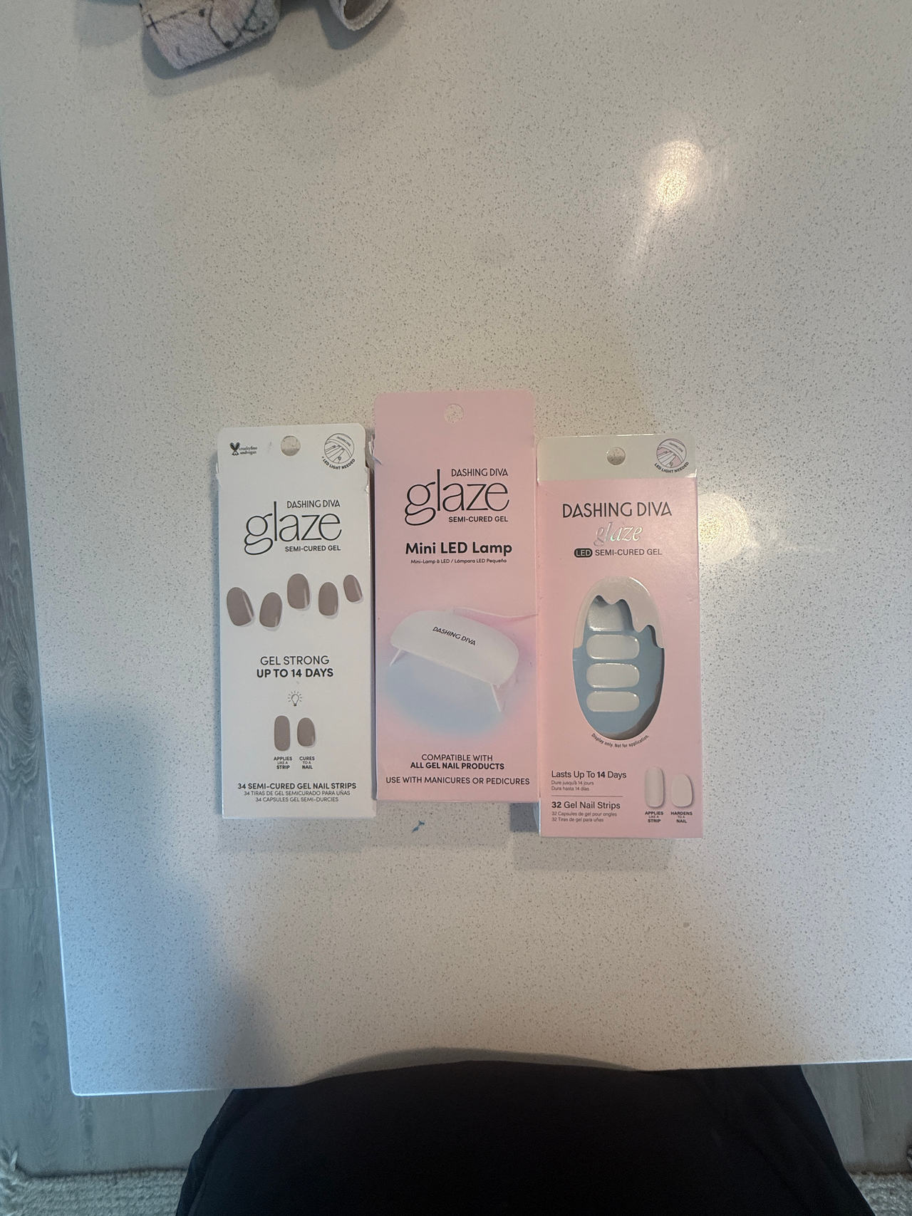 Dashing Diva Glaze Semi-Cured Gel Nail Strips