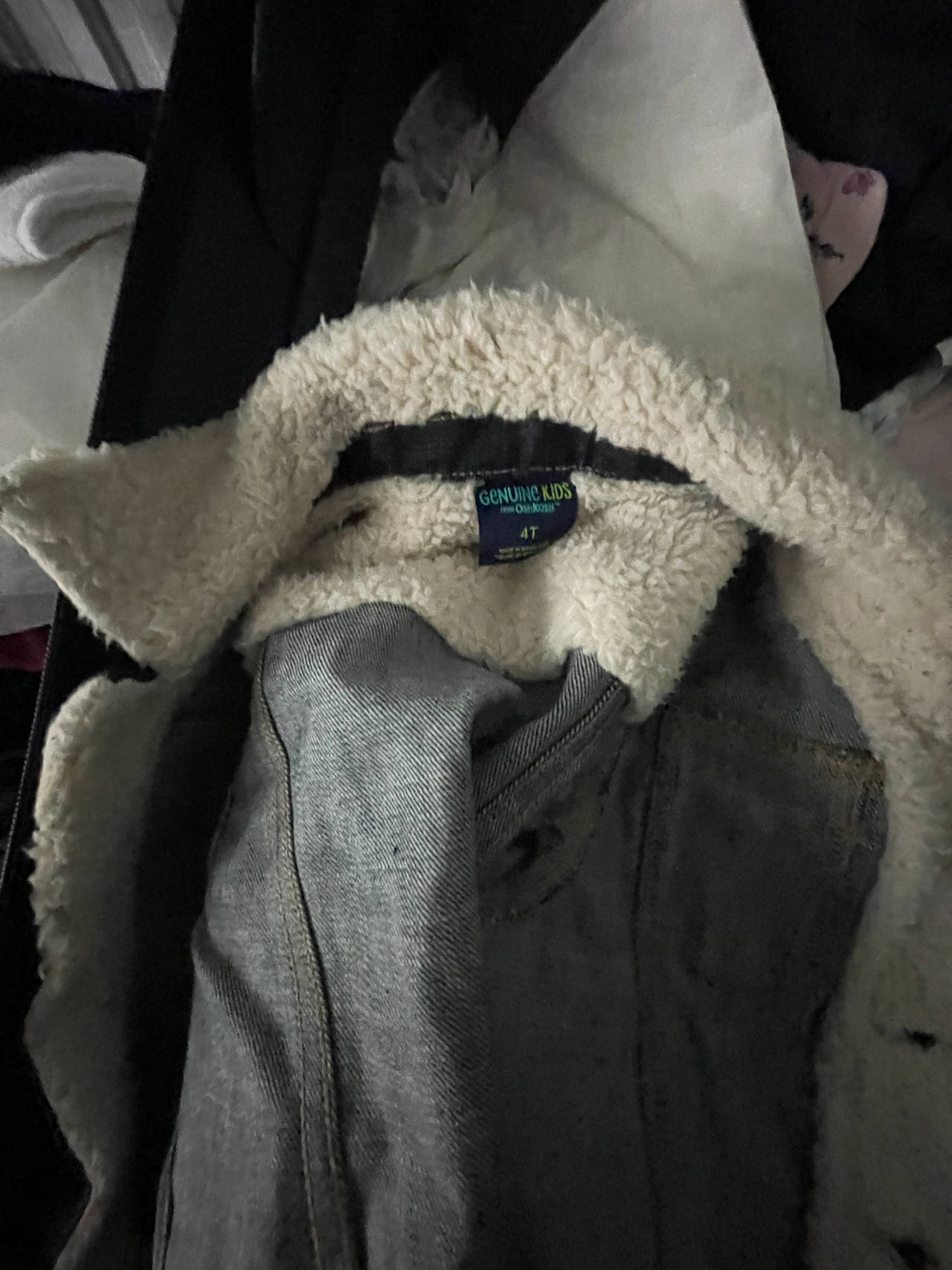Genuine Kids from OshKosh Sherpa-Lined Denim Jacket