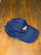 Smathers & Branson Yellow Labrador Embroidered Baseball Cap Navy - Image 4