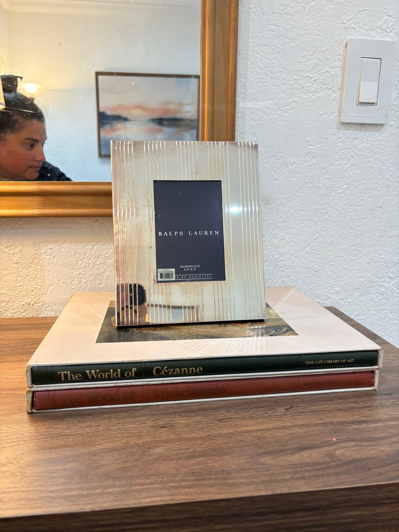Ralph Lauren Silverplate 3.5x5 Picture Frame